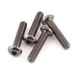 ProTek RC #PTK-T-5090 ProTek RC 3x16mm "Grade 5" Titanium Button Head Hex Screw (4)