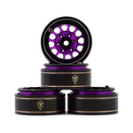 Treal Treal Hobby Type I 1.0" Classic 12-Spoke Beadlock Wheels (Purple) (4) (27.2g) #X003Z3JVYV