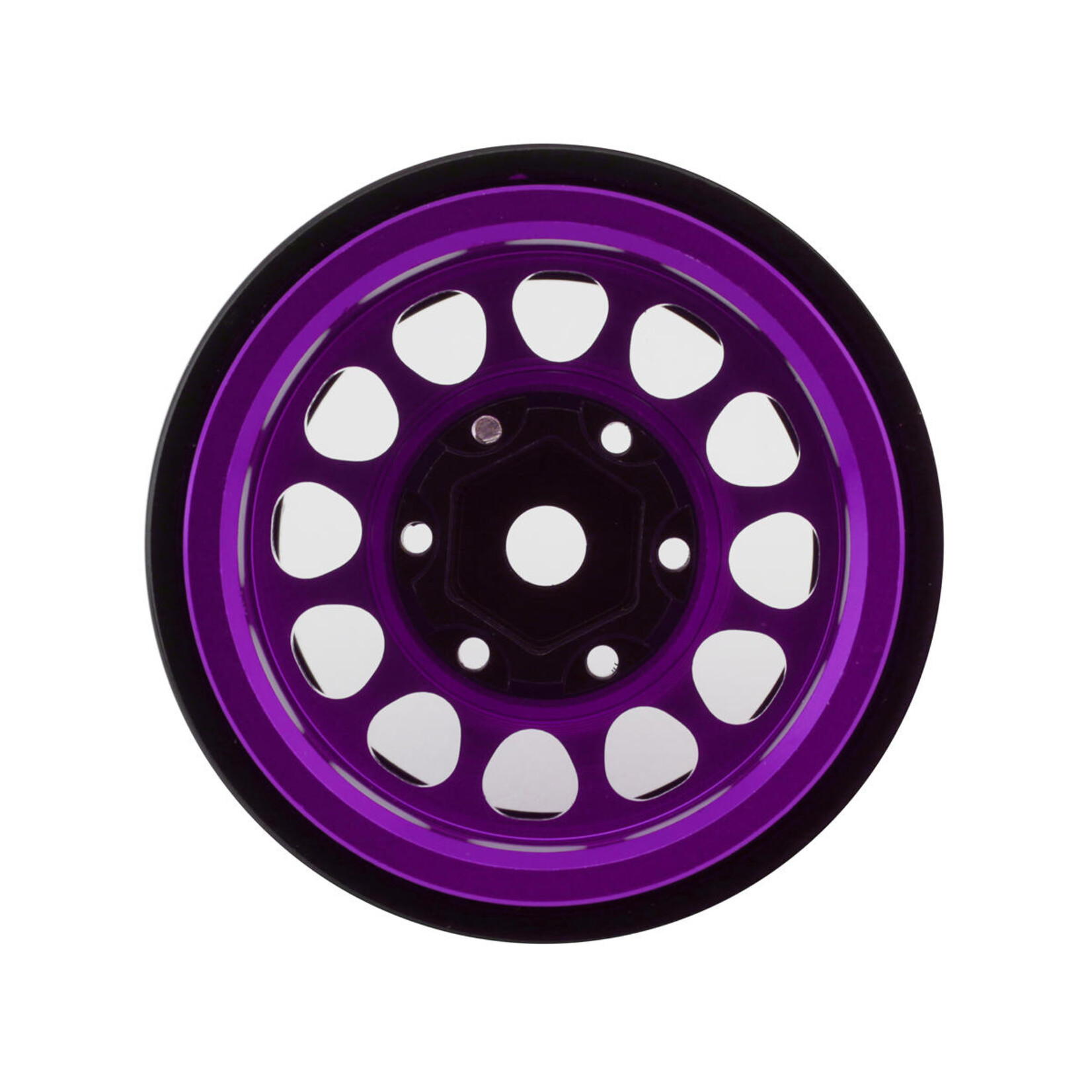 Treal Treal Hobby Type I 1.0" Classic 12-Spoke Beadlock Wheels (Purple) (4) (27.2g) #X003Z3JVYV