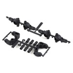 Team Associated Team Associated RC10B6.4 -1mm Scrub Caster & Steering Blocks (Carbon) #91985