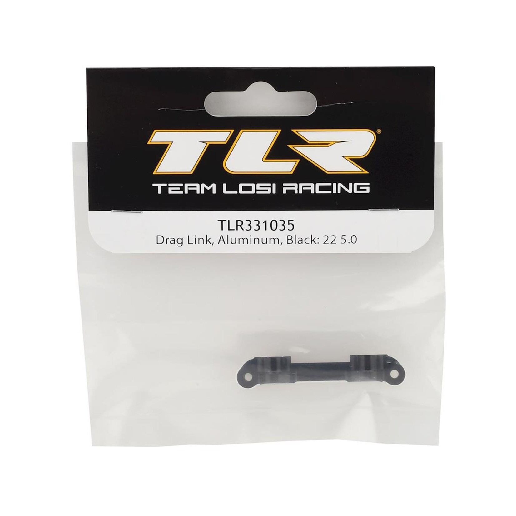 TLR Team Losi Racing 22 5.0 Aluminum Drag Link (Black) #TLR331035