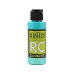 Mission Models Mission Models Iridescent Teal Acrylic Lexan Body Paint (2oz) #MMRC-034