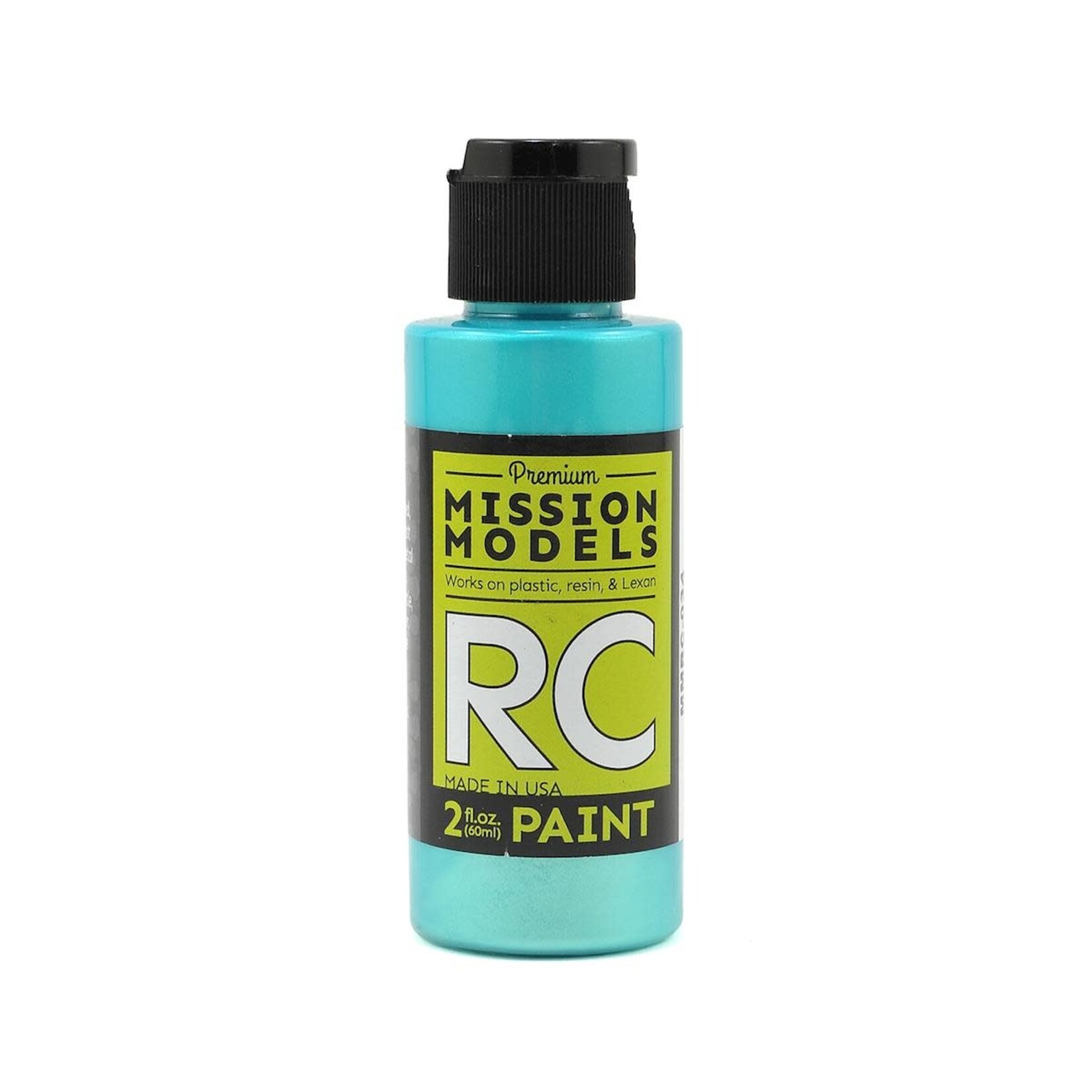 Mission Models Mission Models Iridescent Teal Acrylic Lexan Body Paint (2oz) #MMRC-034