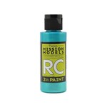 Mission Models Mission Models Iridescent Turquoise Acrylic Lexan Body Paint (2oz) #MMRC-035