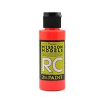 Mission Models Mission Models Fluorescent Racing Red Acrylic Lexan Body Paint (2oz) #MMRC-046