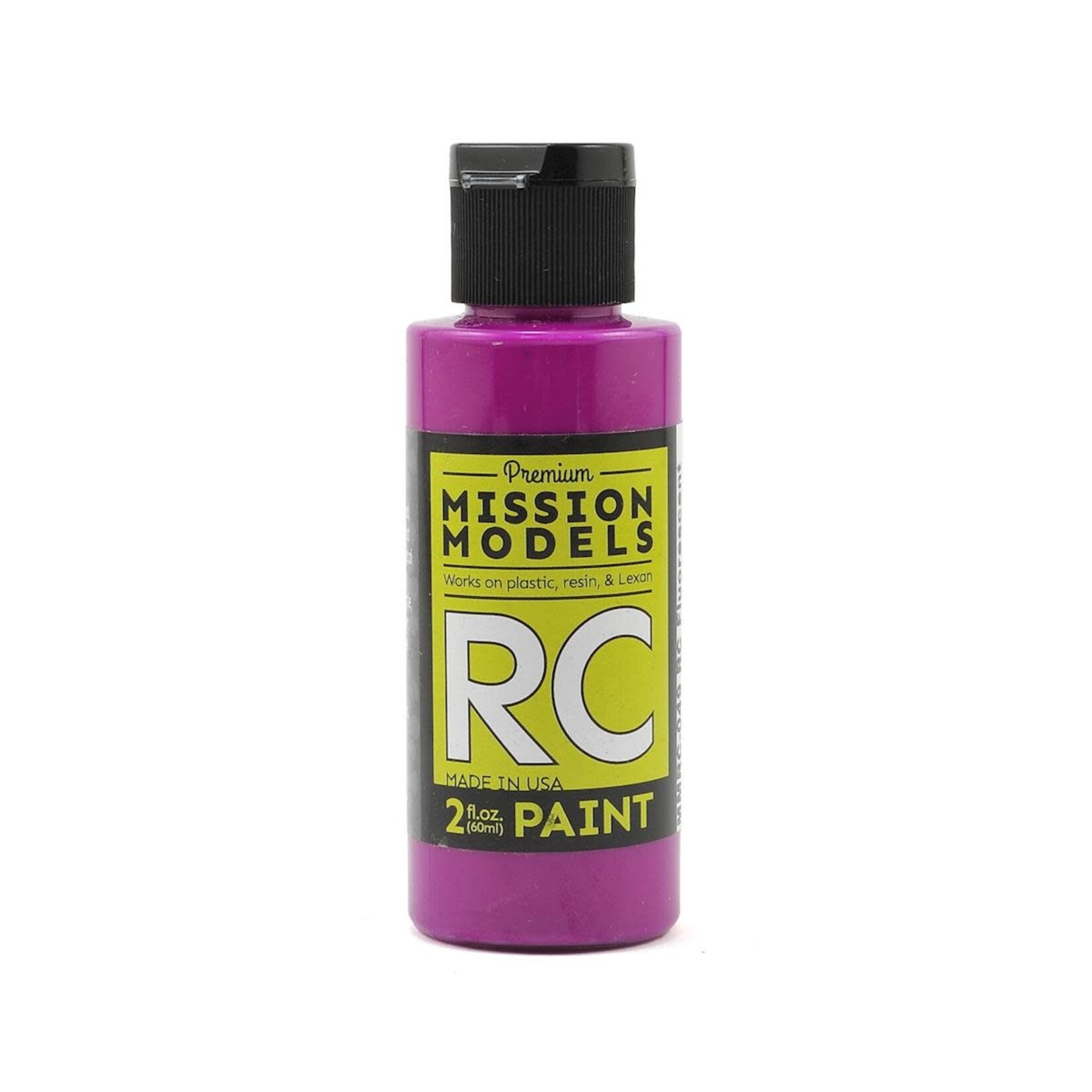 Mission Models #MMRC-049 Mission Models Fluorescent Racing Violet Acrylic Lexan Body Paint (2oz)