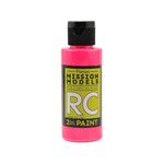 Mission Models Mission Models Fluorescent Racing Pink Acrylic Lexan Body Paint (2oz) #MMRC-051