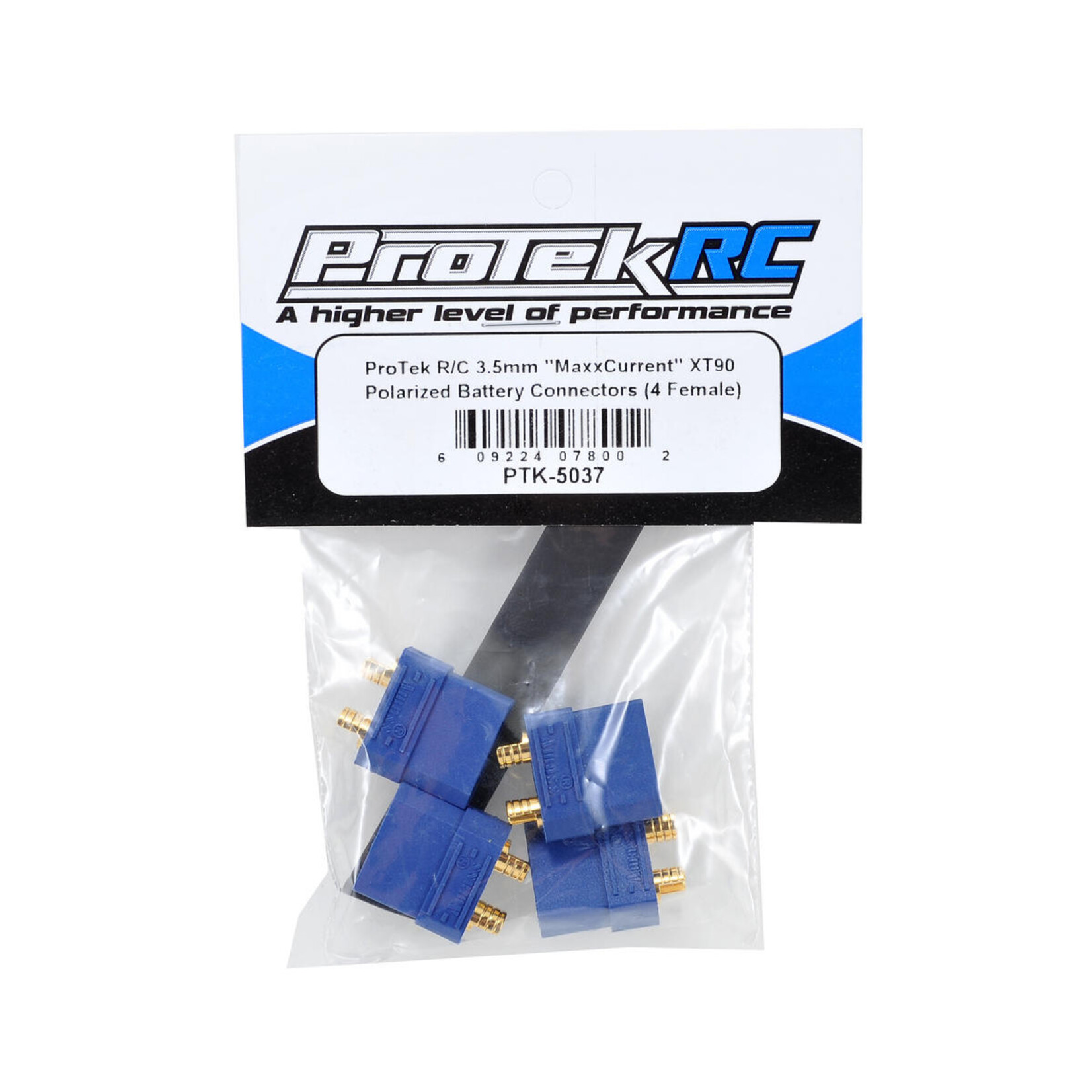 ProTek RC #PTK-5037 ProTek RC 4.5mm "TruCurrent" XT90 Polarized Battery Connectors (4 Female)