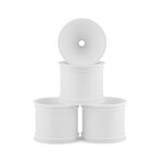 JConcepts #3418W JConcepts 2.2" Bearing Front Stadium Truck Wheels (White) (4) (RC10T/T2/T3/GT)