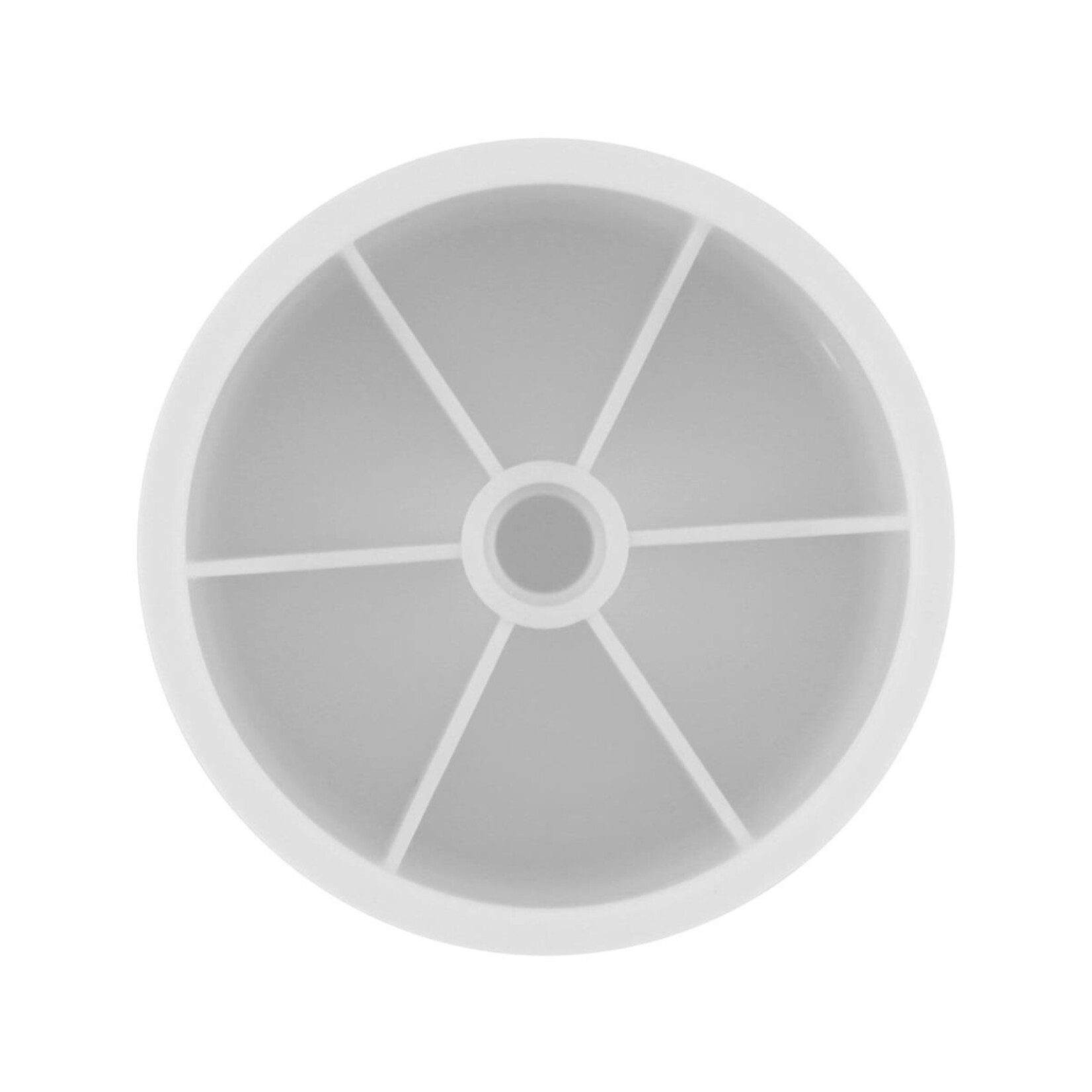 JConcepts #3418W JConcepts 2.2" Bearing Front Stadium Truck Wheels (White) (4) (RC10T/T2/T3/GT)