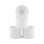 JConcepts JConcepts 2.2" Pin Rear Mono Stadium Truck Wheels (4) (White) (RC10T/T2/T3/GT) #3419W