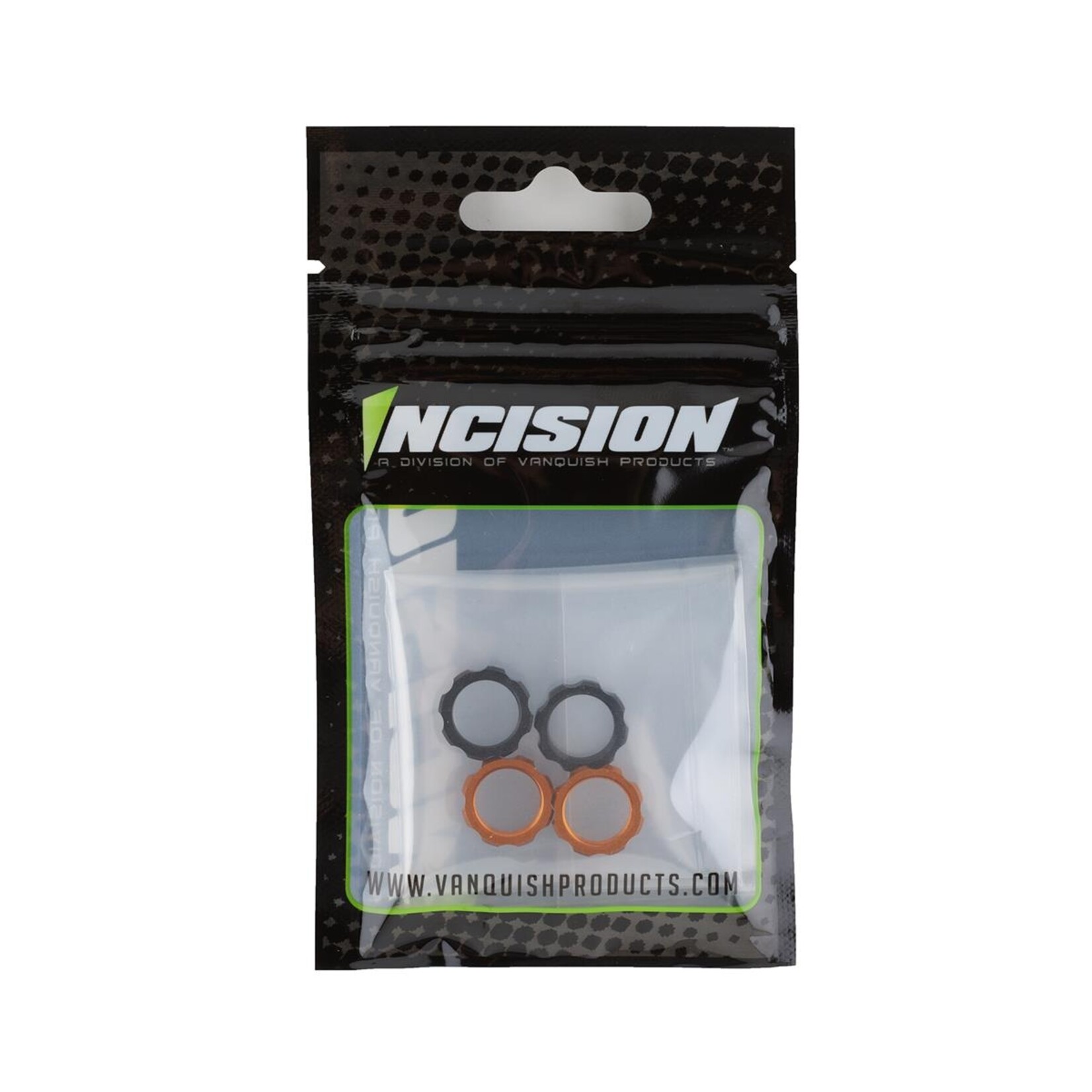 Incision #IRC00518 Incision S8E Machined Spring Collars (Orange)