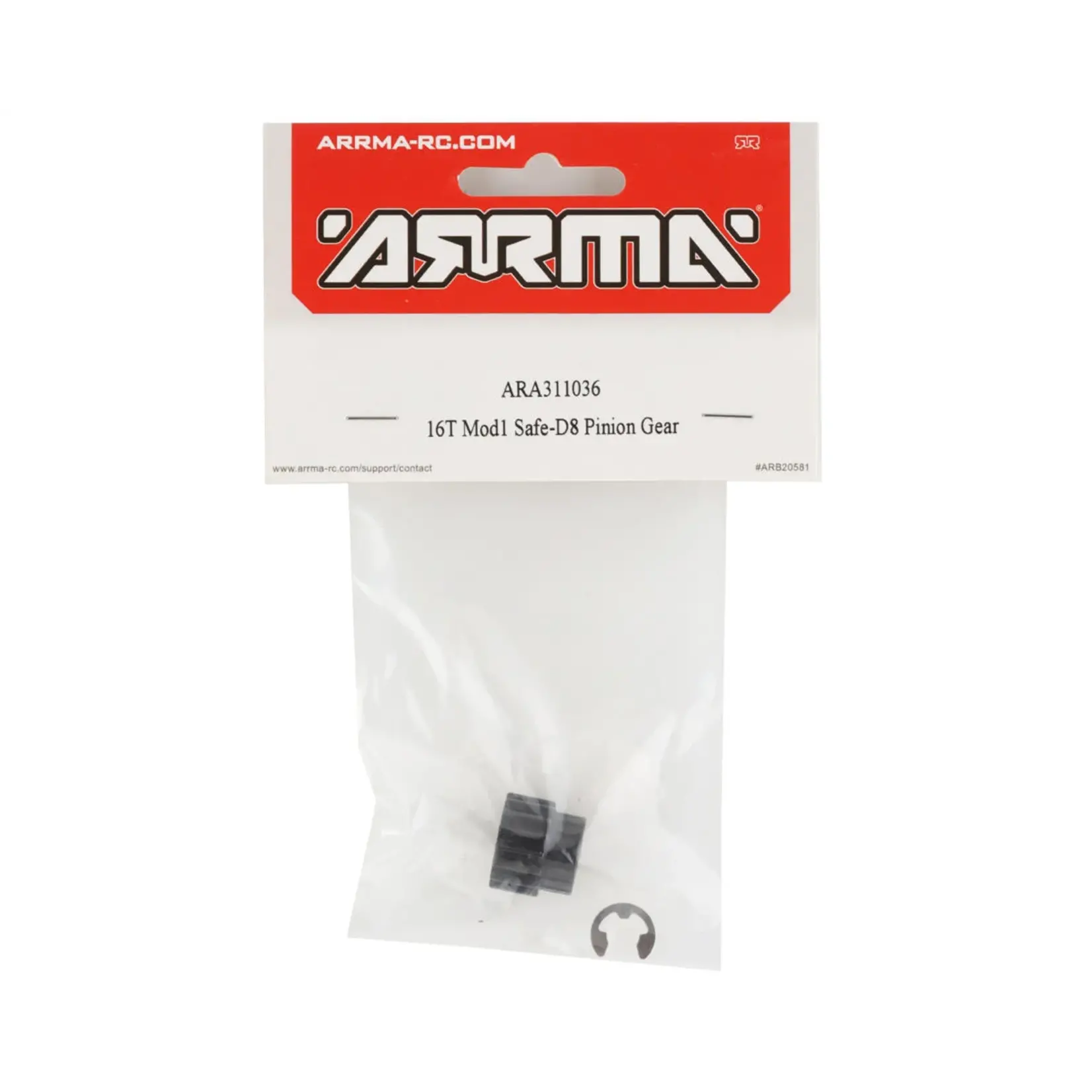 ARRMA Arrma 16T Mod1 Safe-D8 Pinion Gear #ARA311036