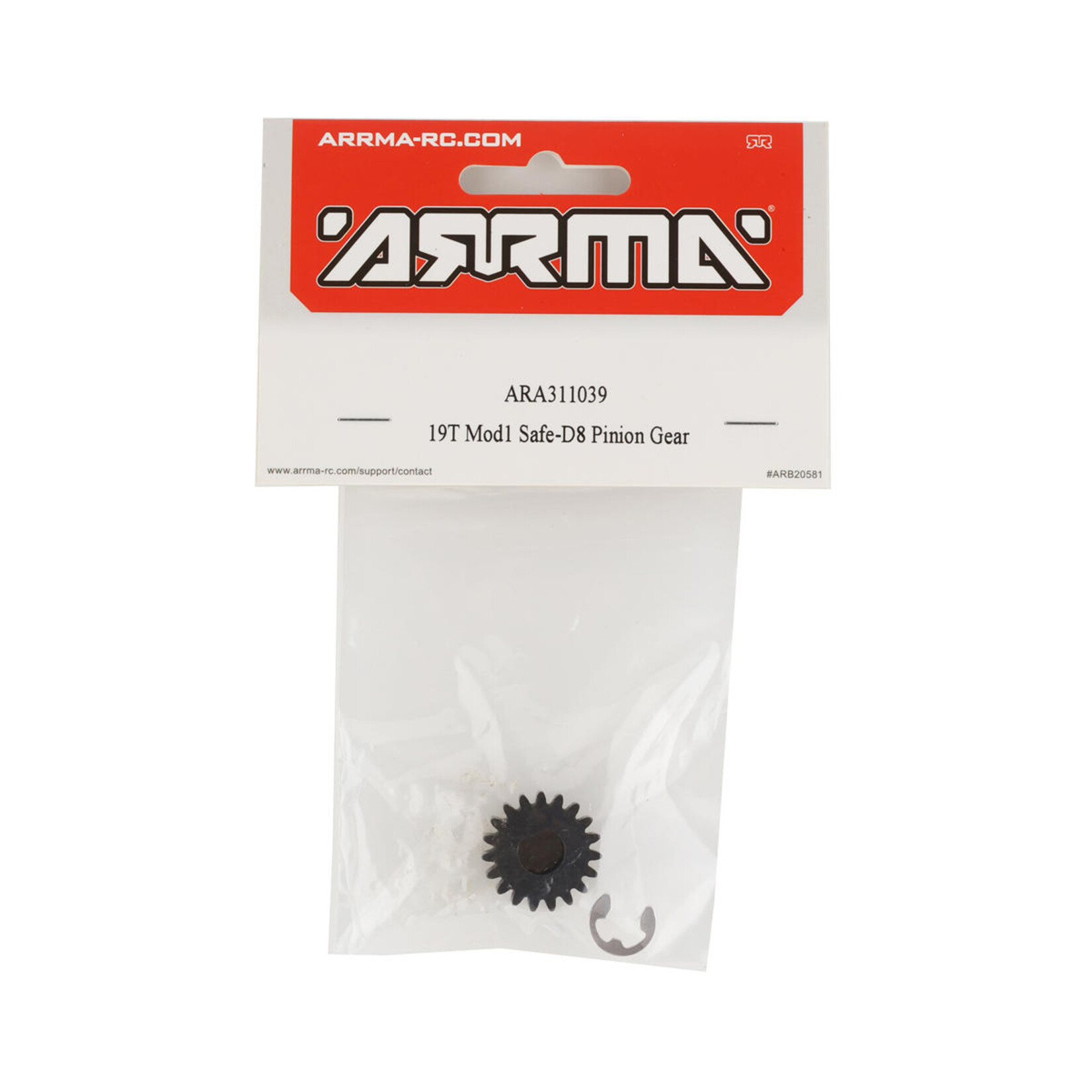 ARRMA Arrma Safe-D8 Mod1 Pinion Gear (19T) #ARA311039