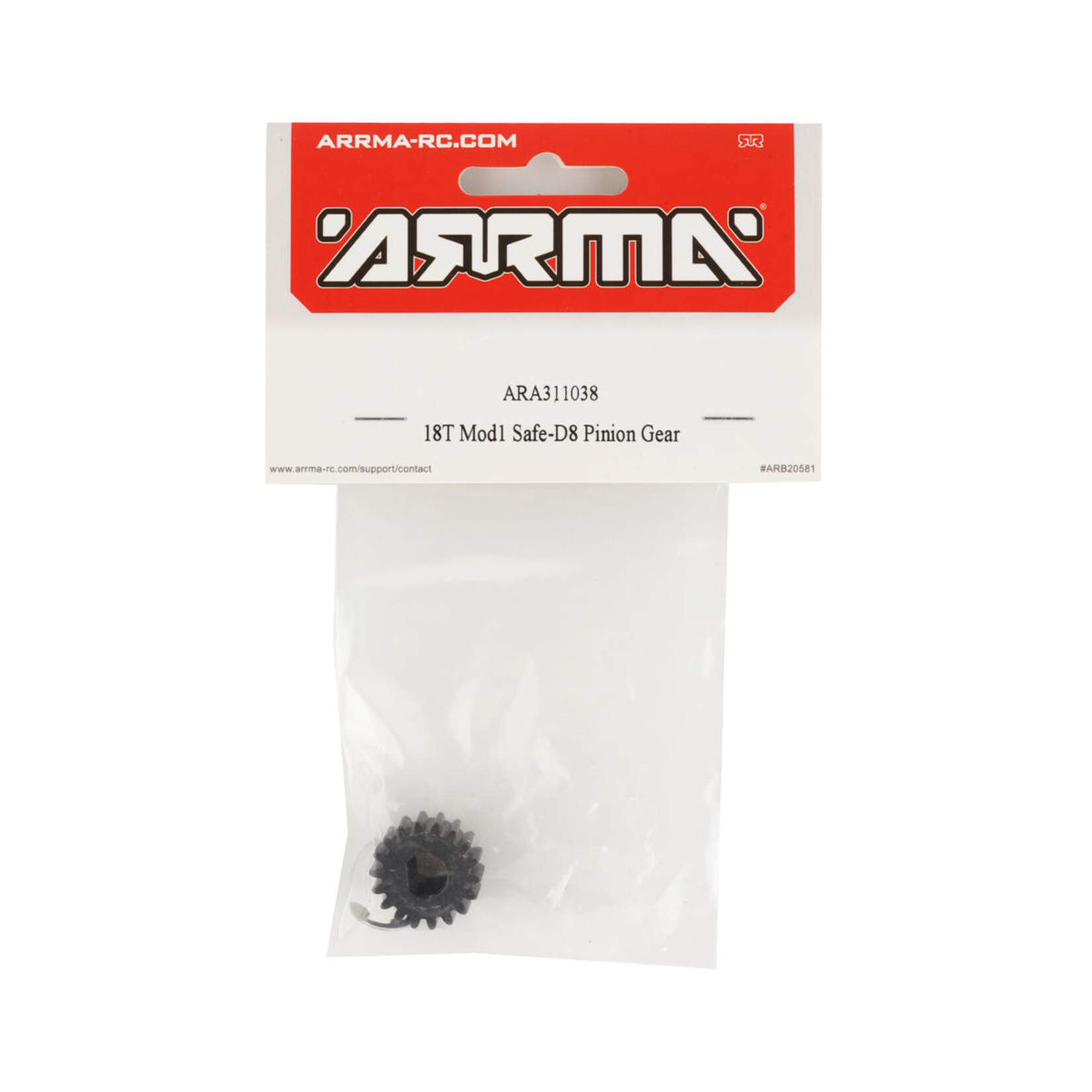 ARRMA Arrma Safe-D8 Mod1 Pinion Gear (18T) #ARA311038