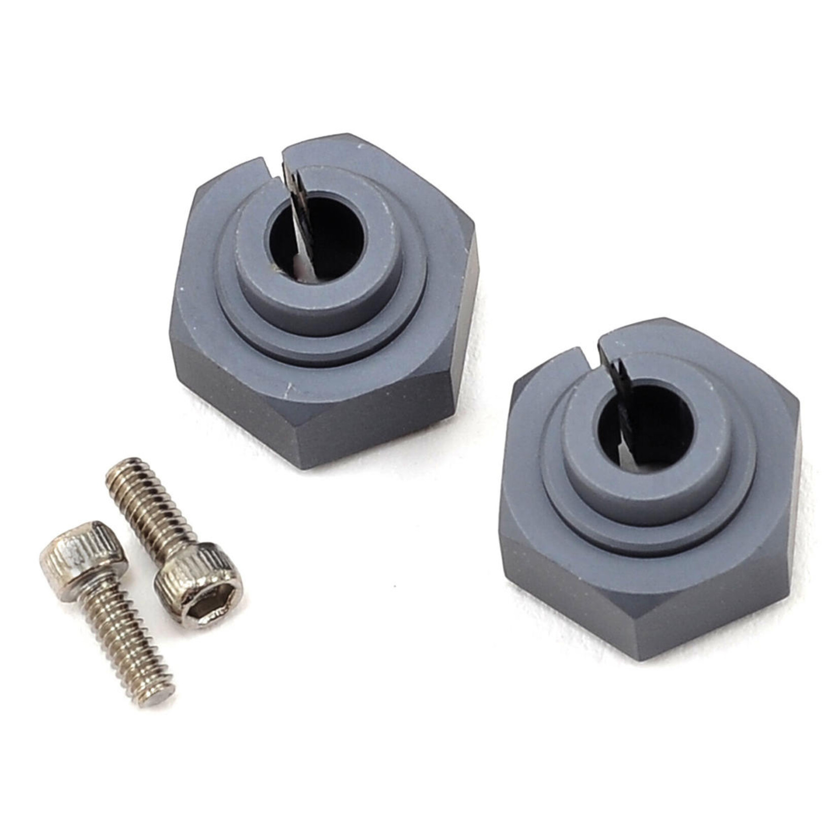 Vanquish Products #VPS07081 Vanquish Products Aluminum 12mm Clamping Wheel Hex (2) (Gray)
