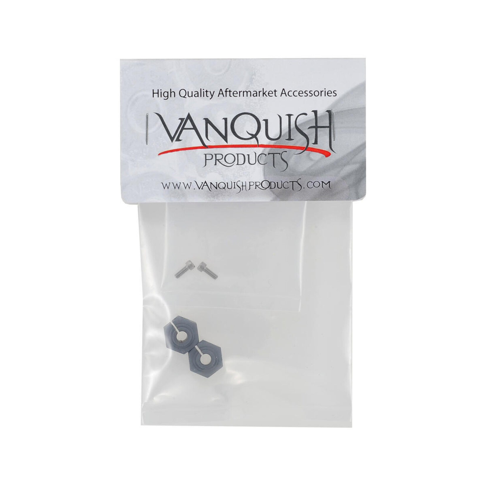 Vanquish Products #VPS07081 Vanquish Products Aluminum 12mm Clamping Wheel Hex (2) (Gray)