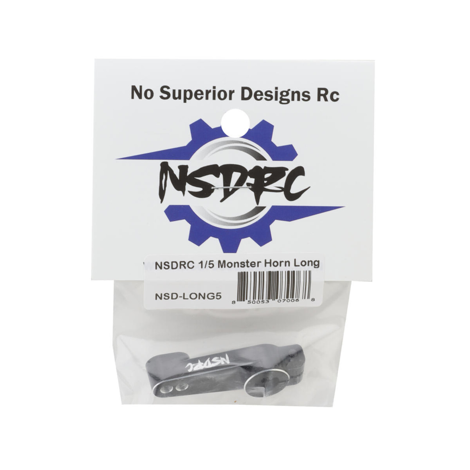 NSDRC No Superior Designs RC 1/5 Long Clamping Monster Servo Horn (15T) #NSD-LONG5