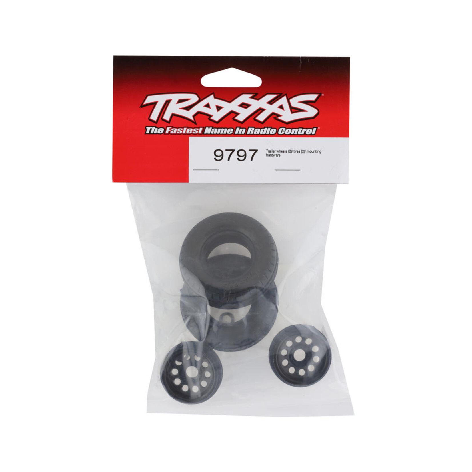 Traxxas Traxxas Micro Utility Trailer Wheels/Tires (2) (TRX-4M) #9797
