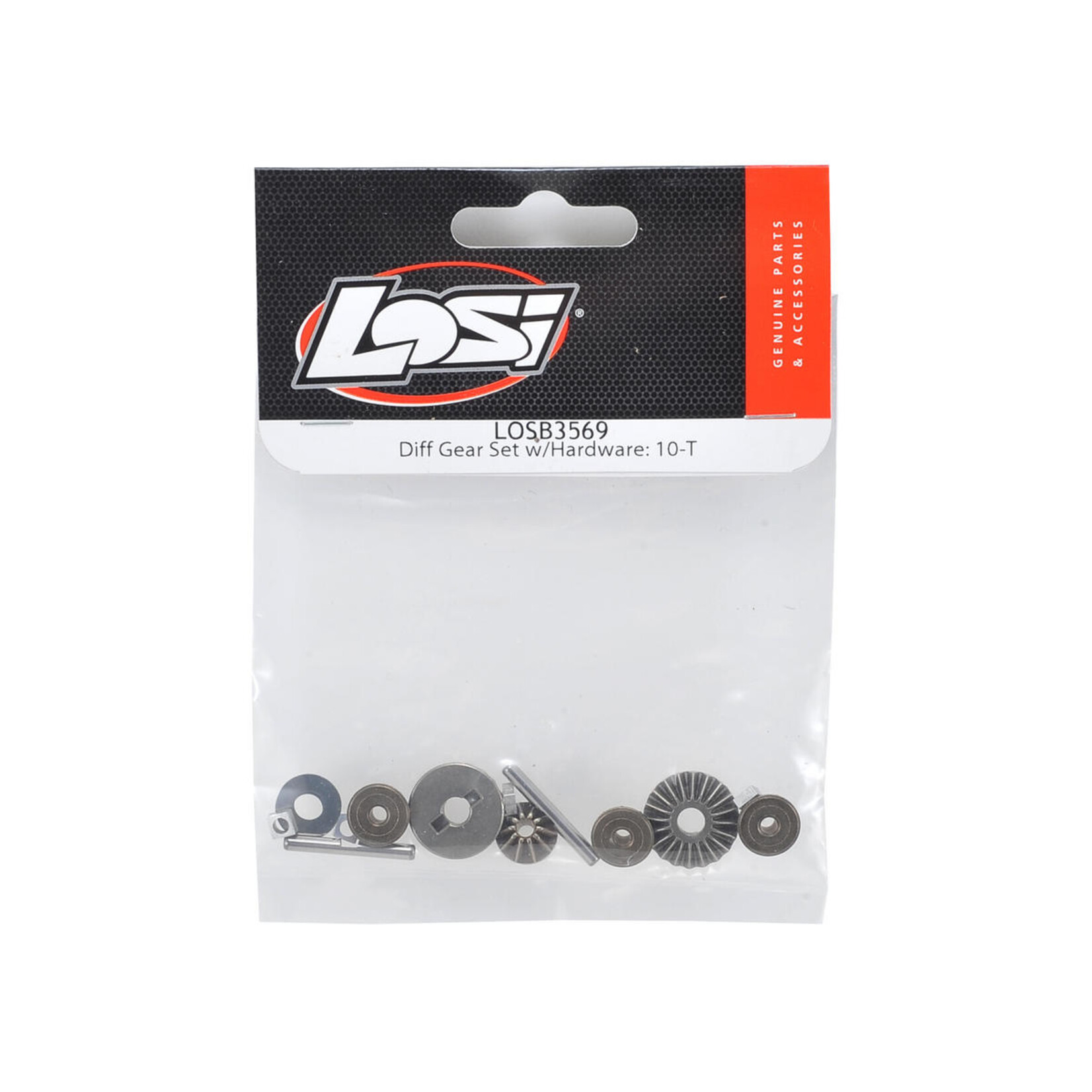Losi #LOSB3569 Losi Differential Gear Set w/Hardware (Ten-T)