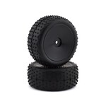 Team Associated Team Associated Reflex 14B/14T Rear Wide Pre-Mounted Mini Pin Tire (2) #21540