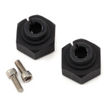 Vanquish Products Vanquish Products Aluminum 12mm Clamping Wheel Hex (2) (Black) #VPS07082