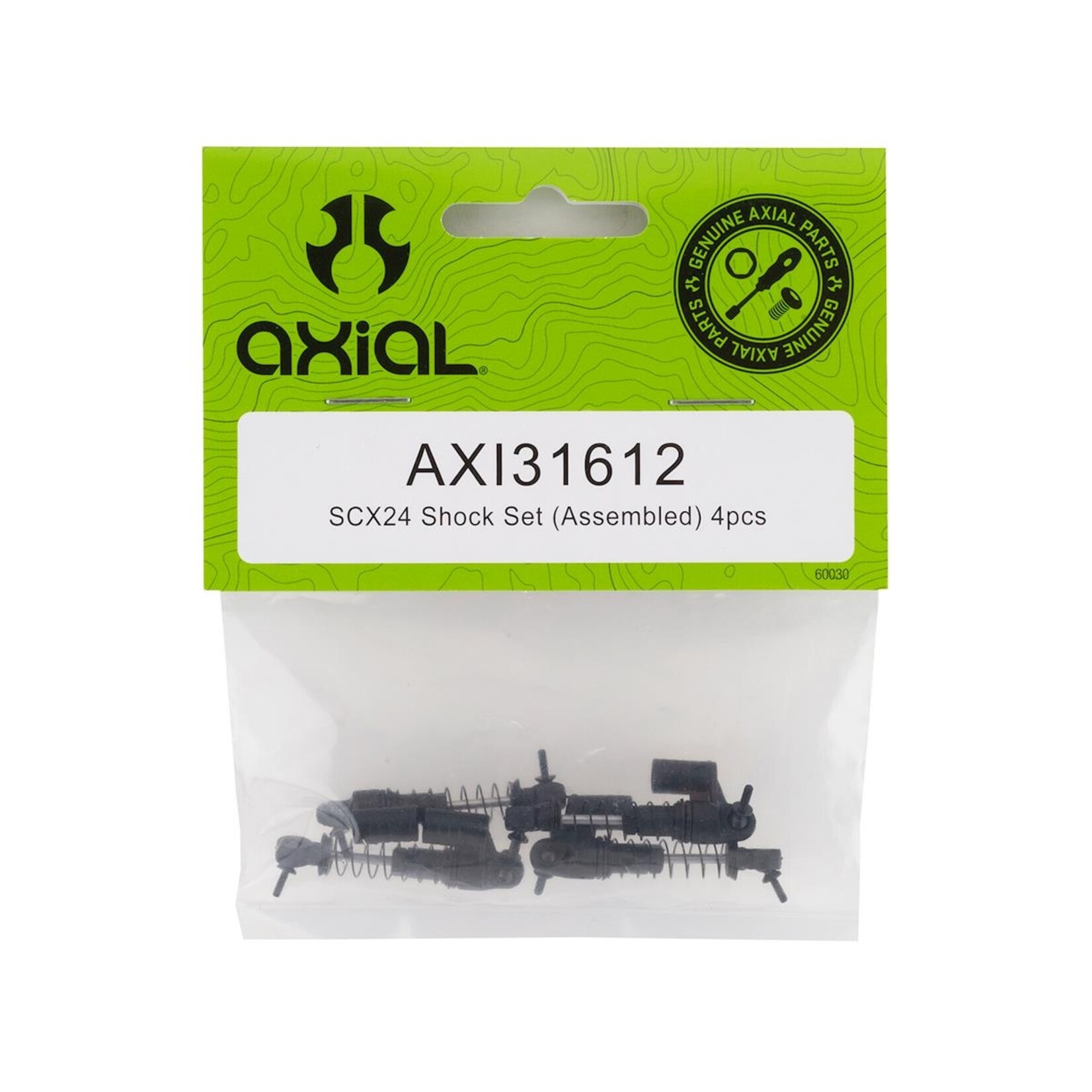 Axial #AXI31612 Axial SCX24 Shock Set (4)