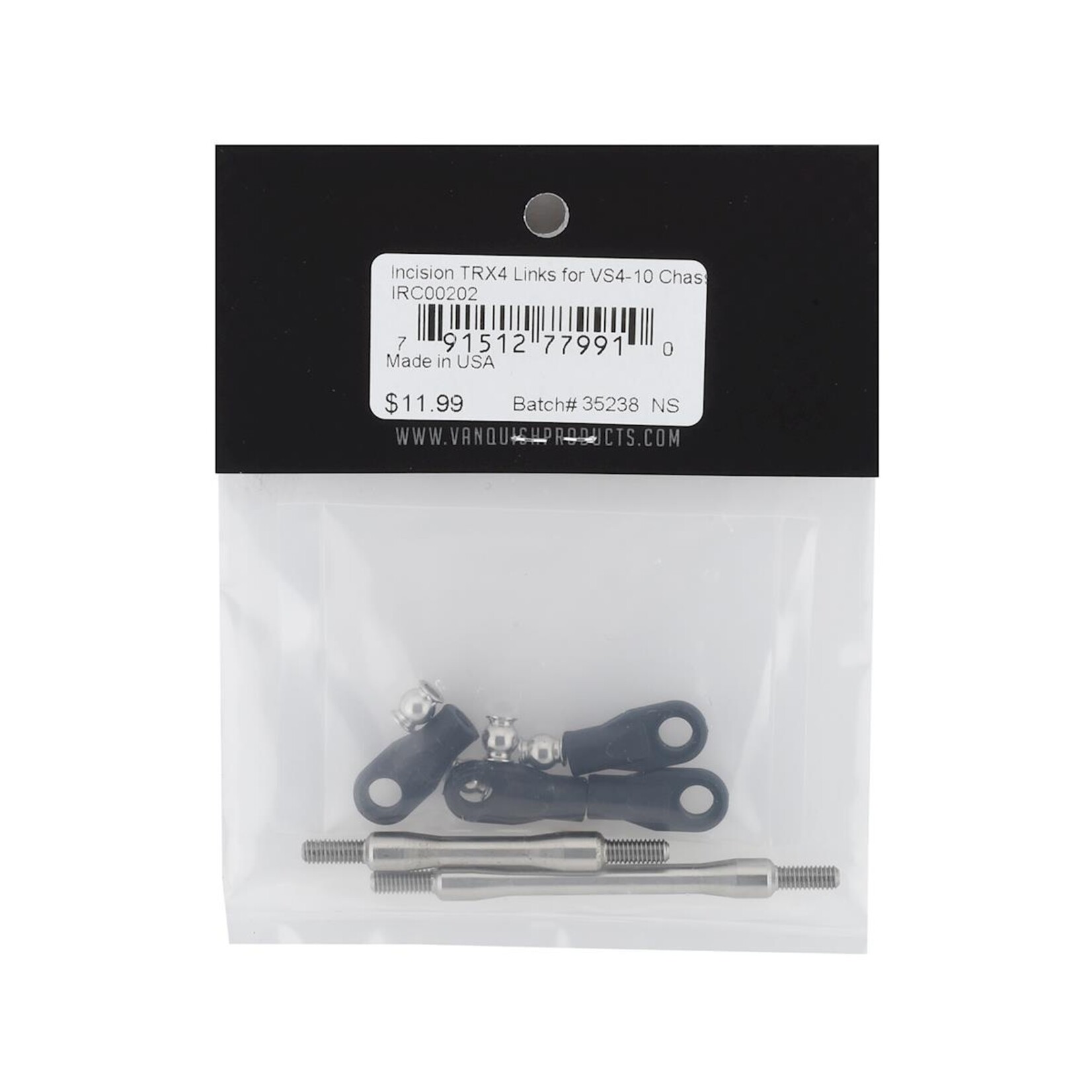 Incision Incision TRX-4 Stainless Steel Drag Link & Panhard #IRC00202