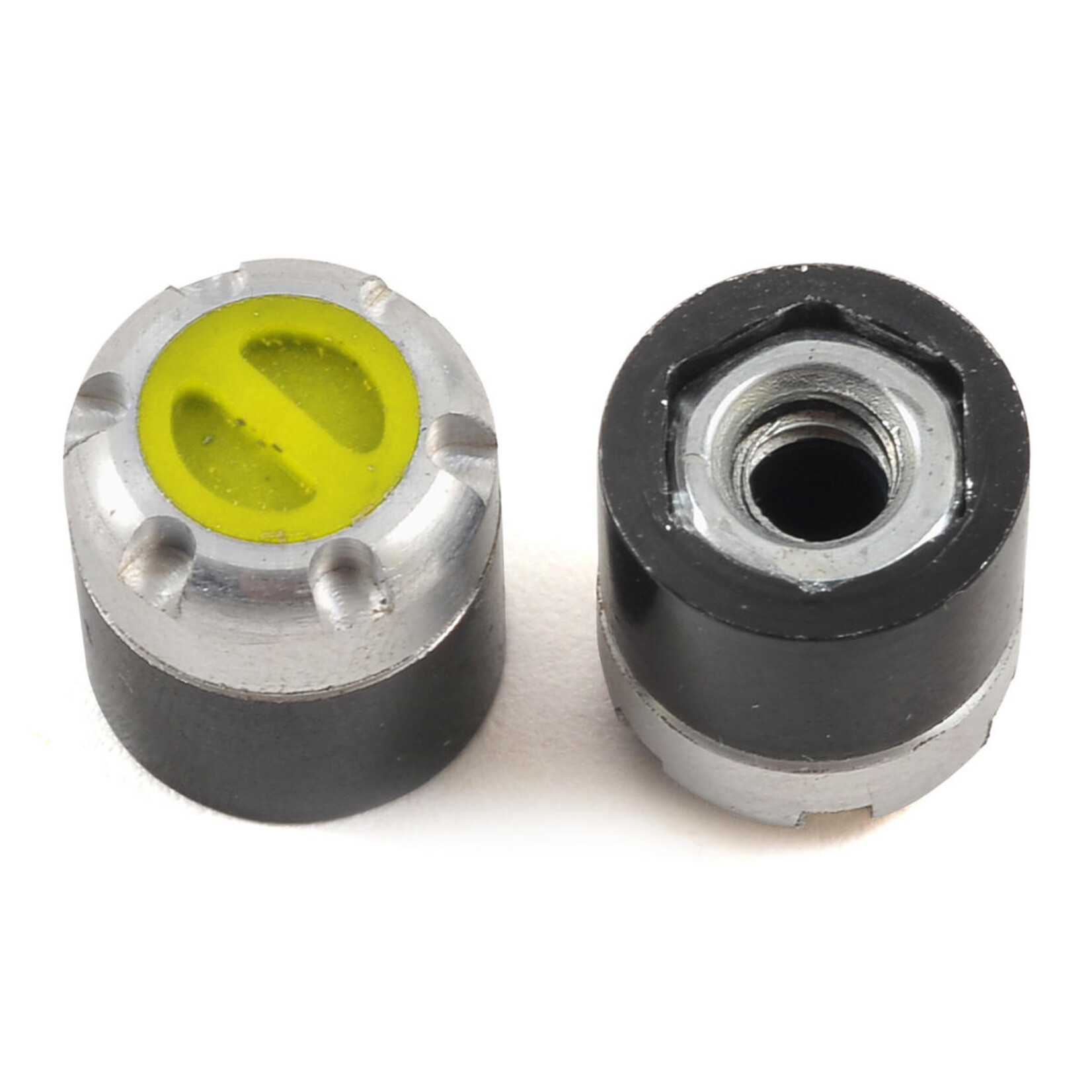 SSD RC #SSD00014 SSD RC Scale Locking Hubs (Yellow) (2)