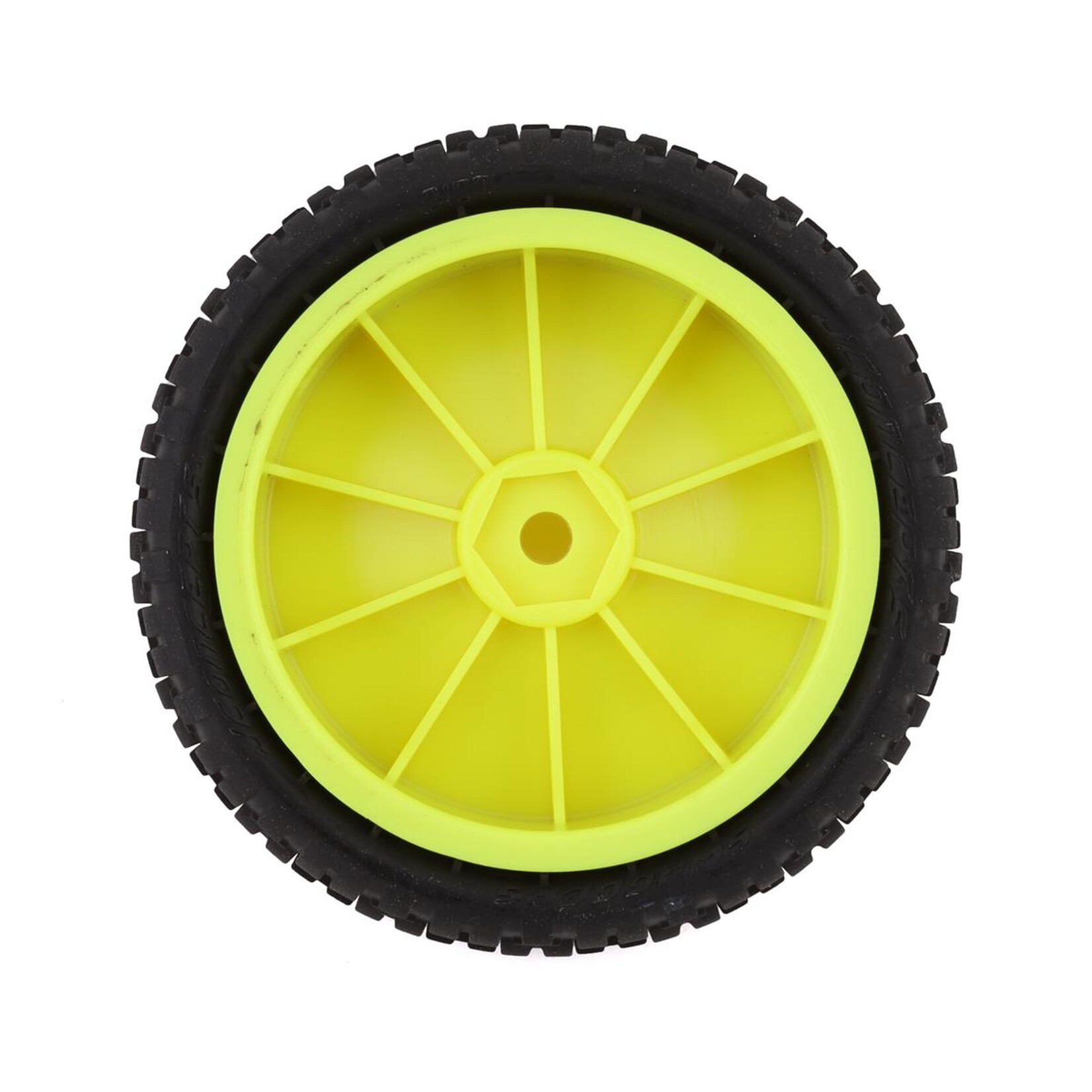 JConcepts JConcepts Swaggers 2.2" Pre-Mounted 2WD Front Buggy Carpet Tires (Yellow) (2) (Pink) w/12mm Hex #3137-201011