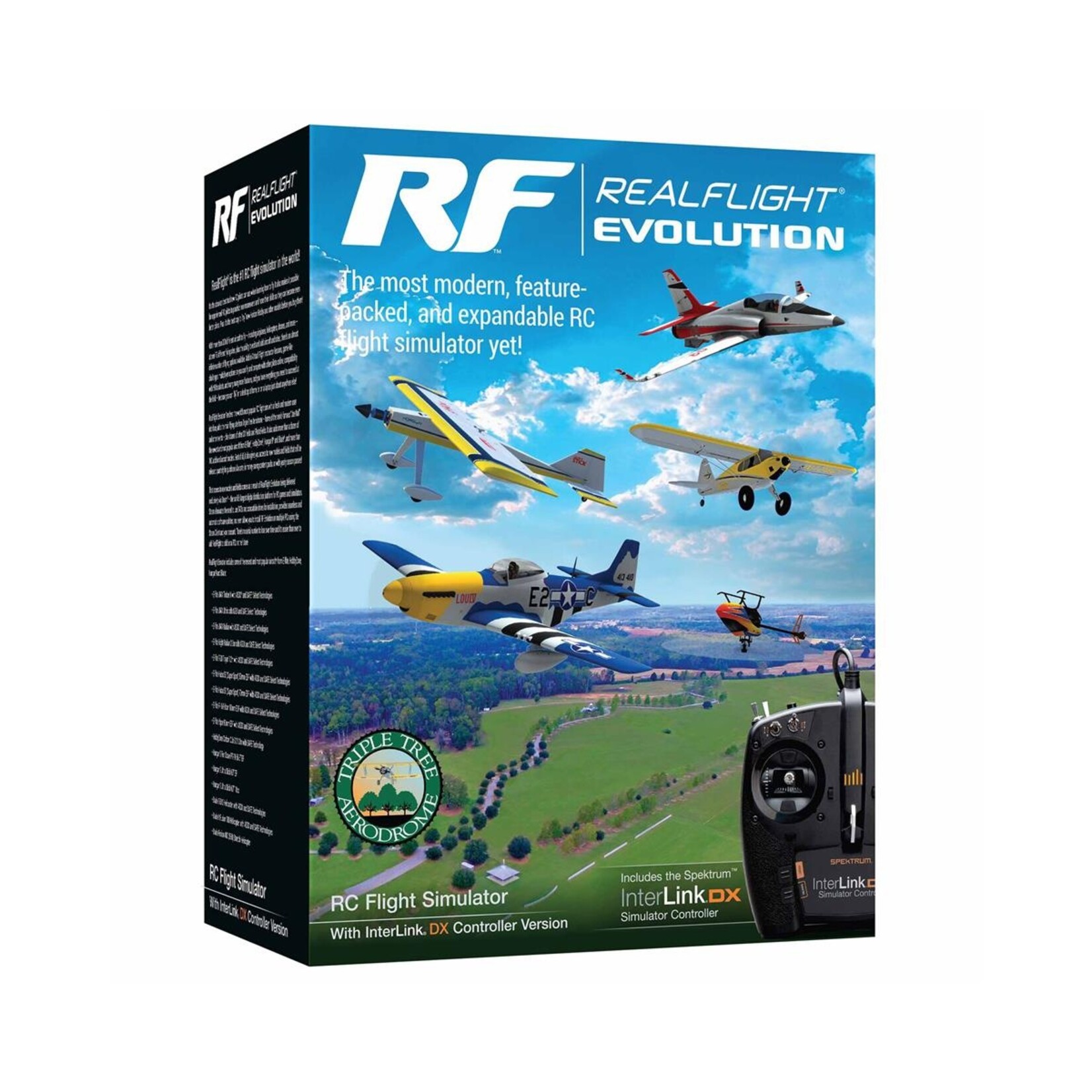 RealFlight #RFL2000  RealFlight Evolution RC Flight Simulator w/InterLink DX Controller