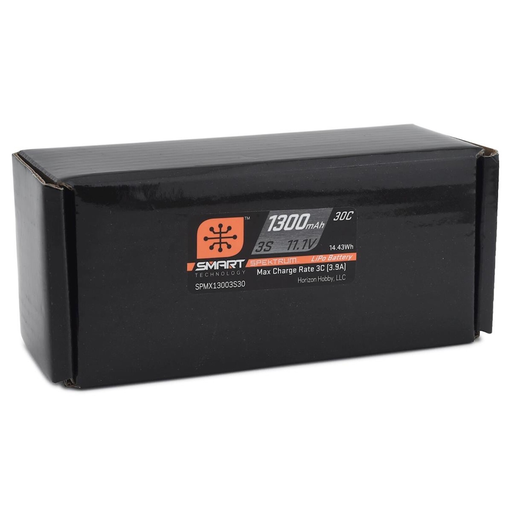 Spektrum #SPMX13003S30M Spektrum RC 3S Smart LiPo Battery Pack w/IC3 Connector (11.1V/1300mAh)