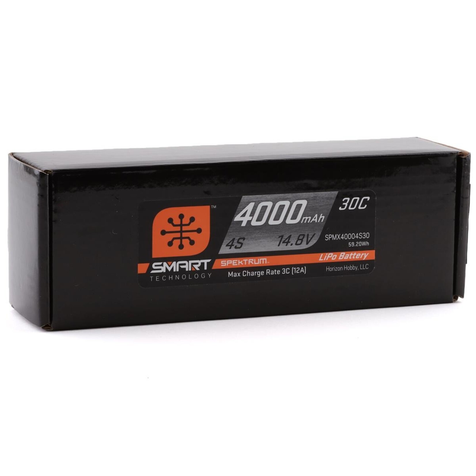 Spektrum #SPMX40004S30 Spektrum RC 4S Smart LiPo Battery Pack w/IC3 Connector (14.8V/4000mAh)