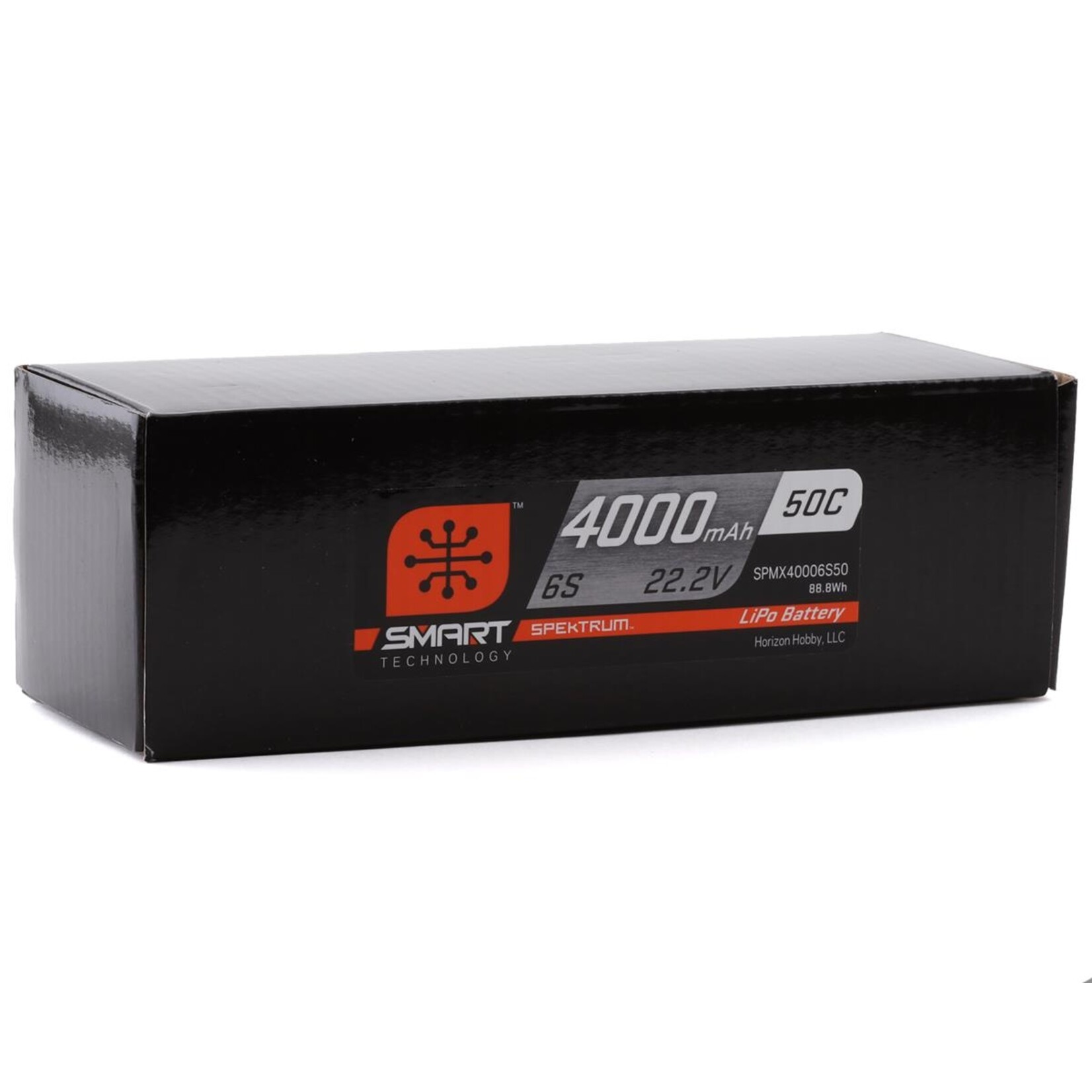 Spektrum #SPMX40006S50 Spektrum RC 6S Smart 50C LiPo Battery Pack w/IC5 Connector (22.2/4000mAh)