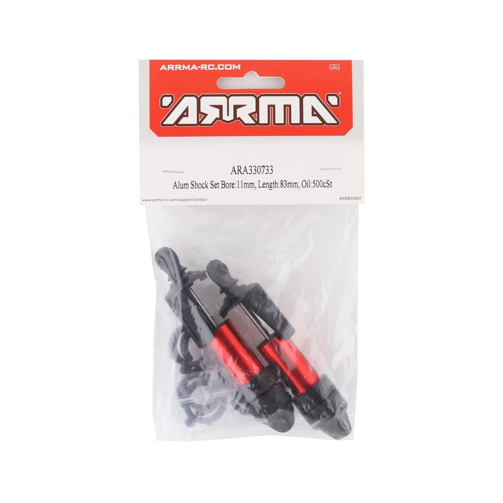 ARRMA Arrma Vorteks 83mm Aluminum Shock Set #ARA330733
