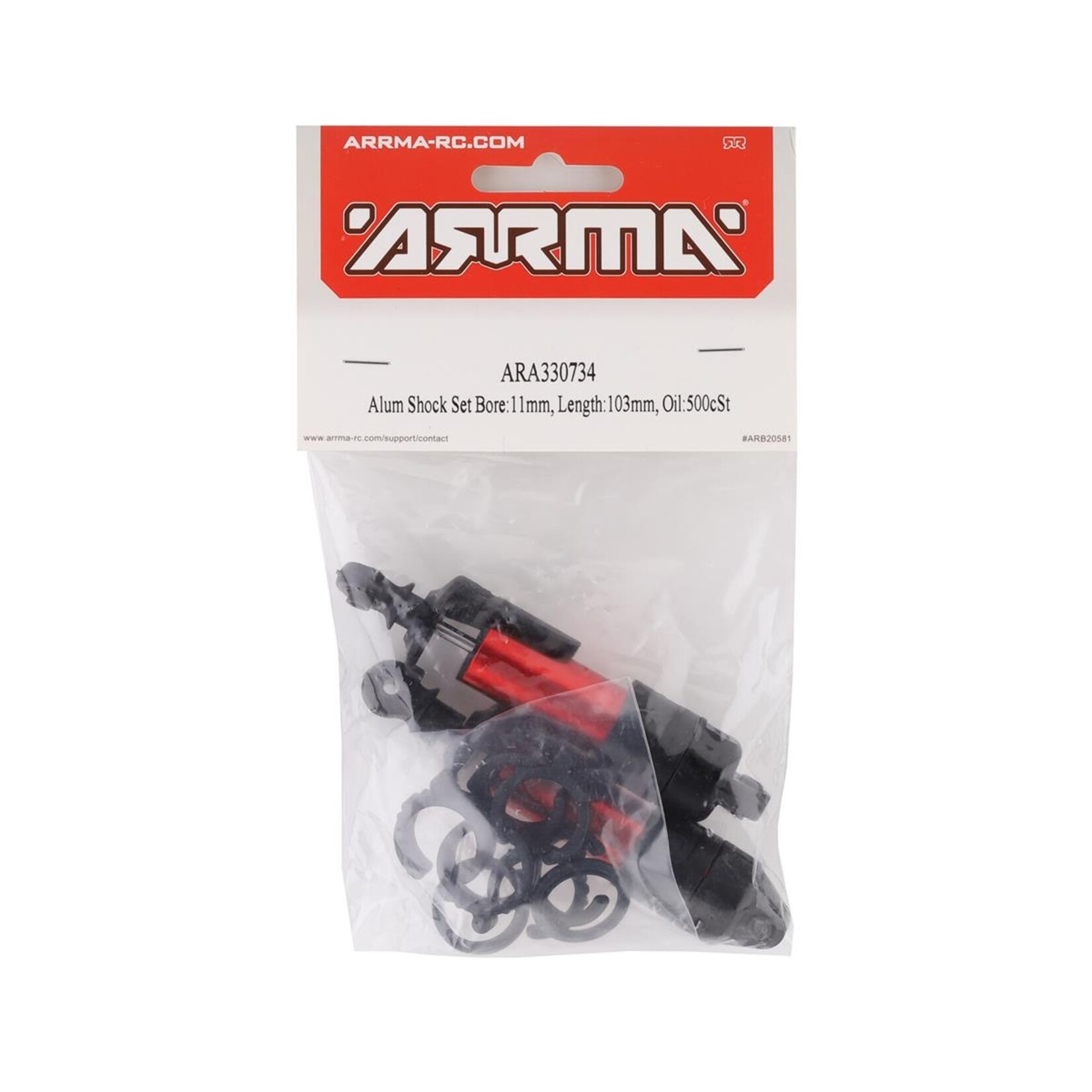 ARRMA Arrma Vorteks 103mm Aluminum Shock Set #ARA330734