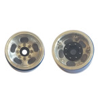 Team KNK #KNKW50200  Team KNK 5 Slot 1.55" Aluminum Beadlock Wheel (Natural) (2)