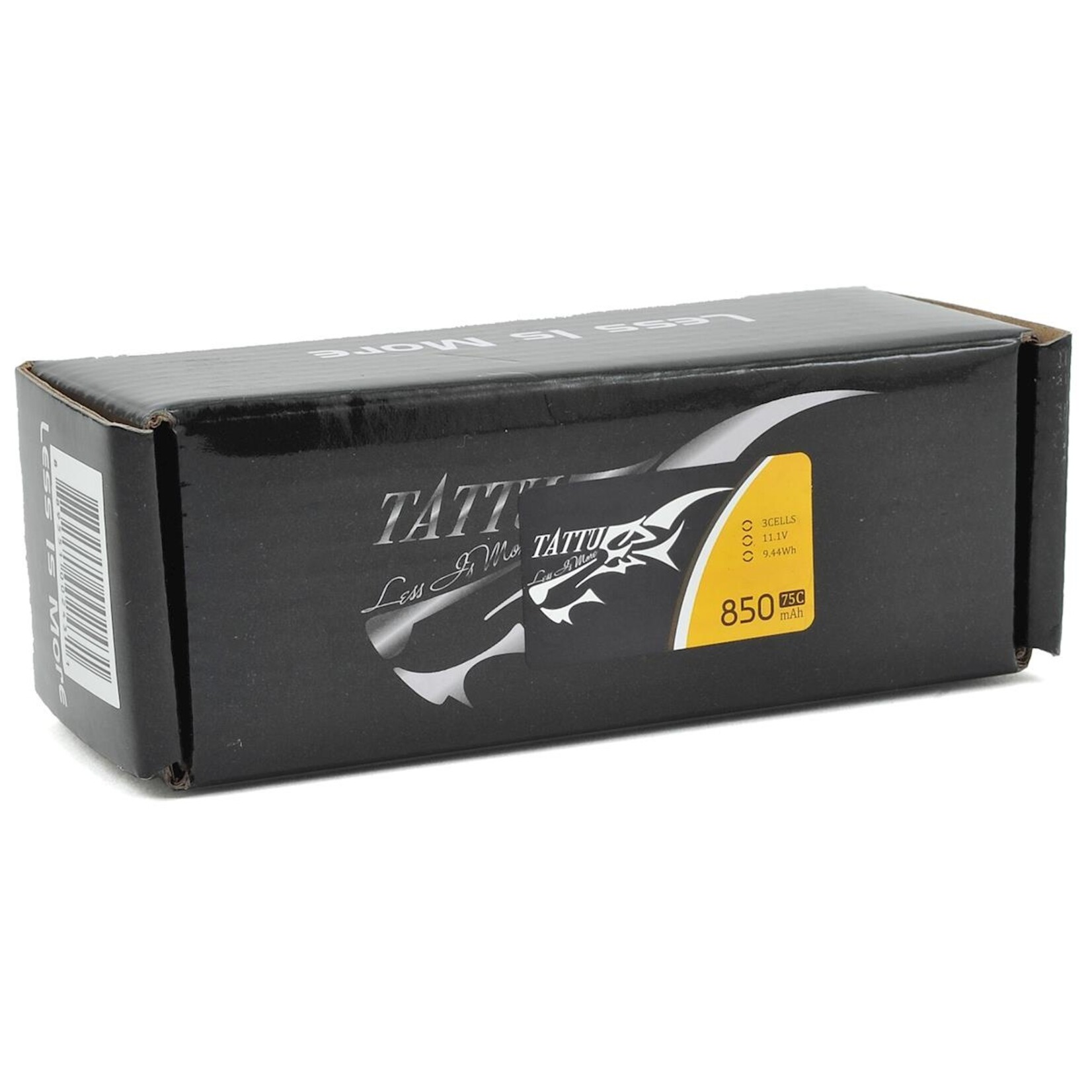 Tattu Summer Sale #TAA8503S75XT6 Tattu 3S LiPo Battery 75C (11.1V/850mAh) w/XT-60 Connector