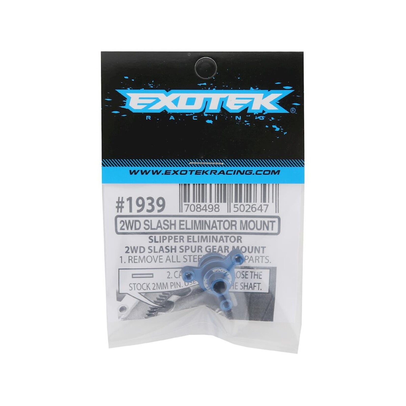 Exotek #1939 Exotek Traxxas Slash Eliminator Spur Mount