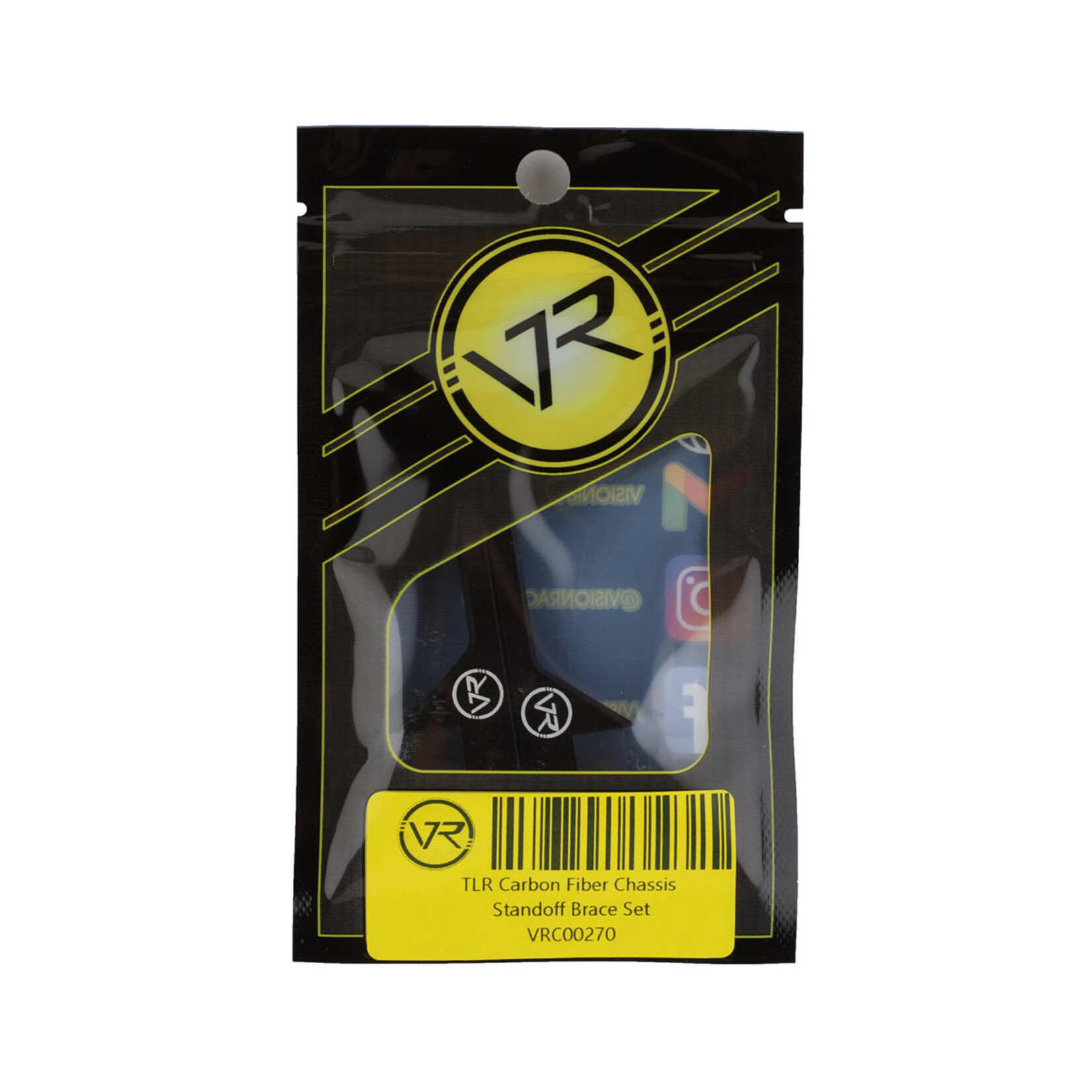 Vision Racing #00270 Vision Racing 2022 TLR Aluminum Standoff Brace Set