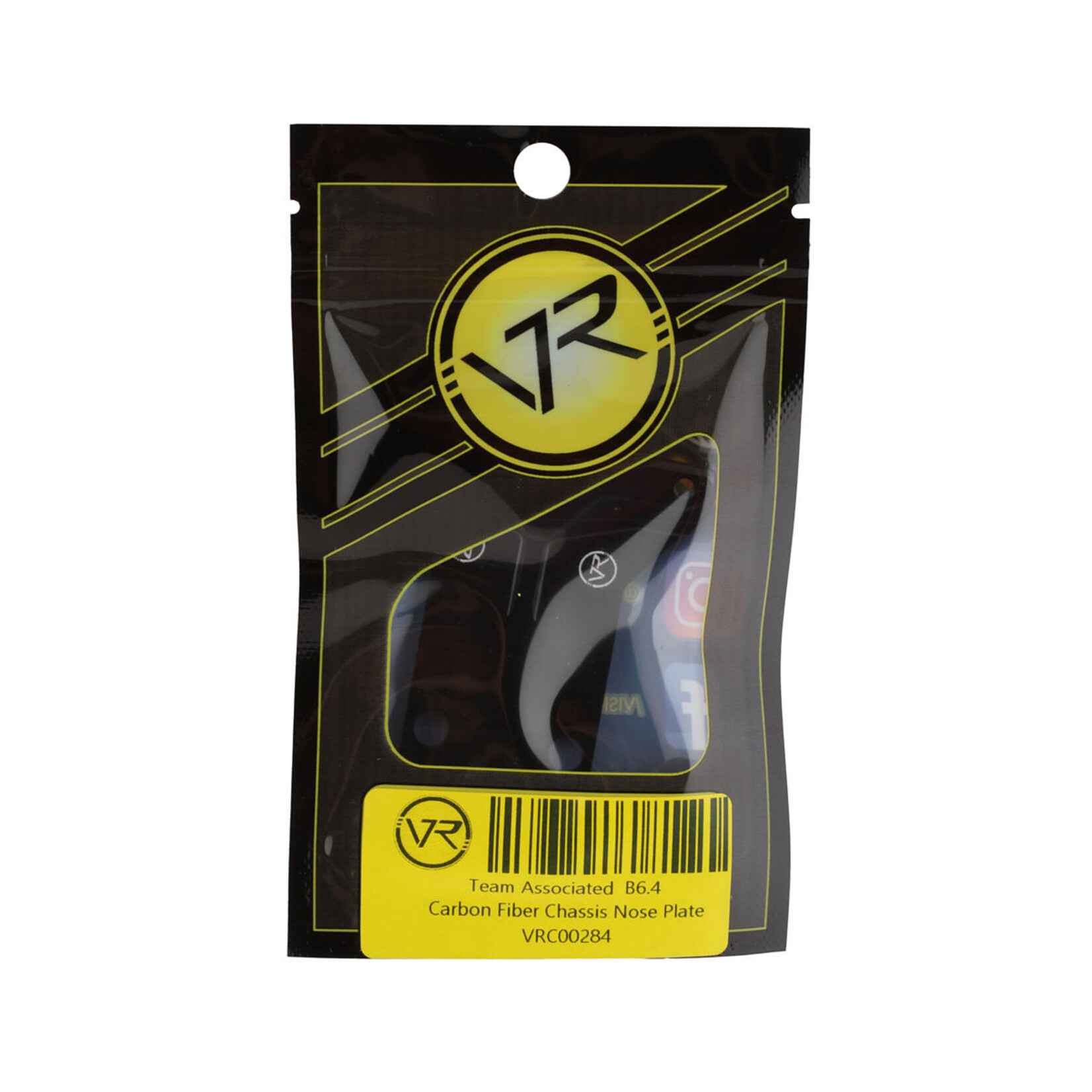 Vision Racing #00284 Vision Racing Team Associated B6.4 Aluminum Chassis Nose Plate