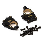 Treal #X003FCQKKP Treal Hobby FCX24 Brass Inner Portal Covers (Black) (2) (8.5g)