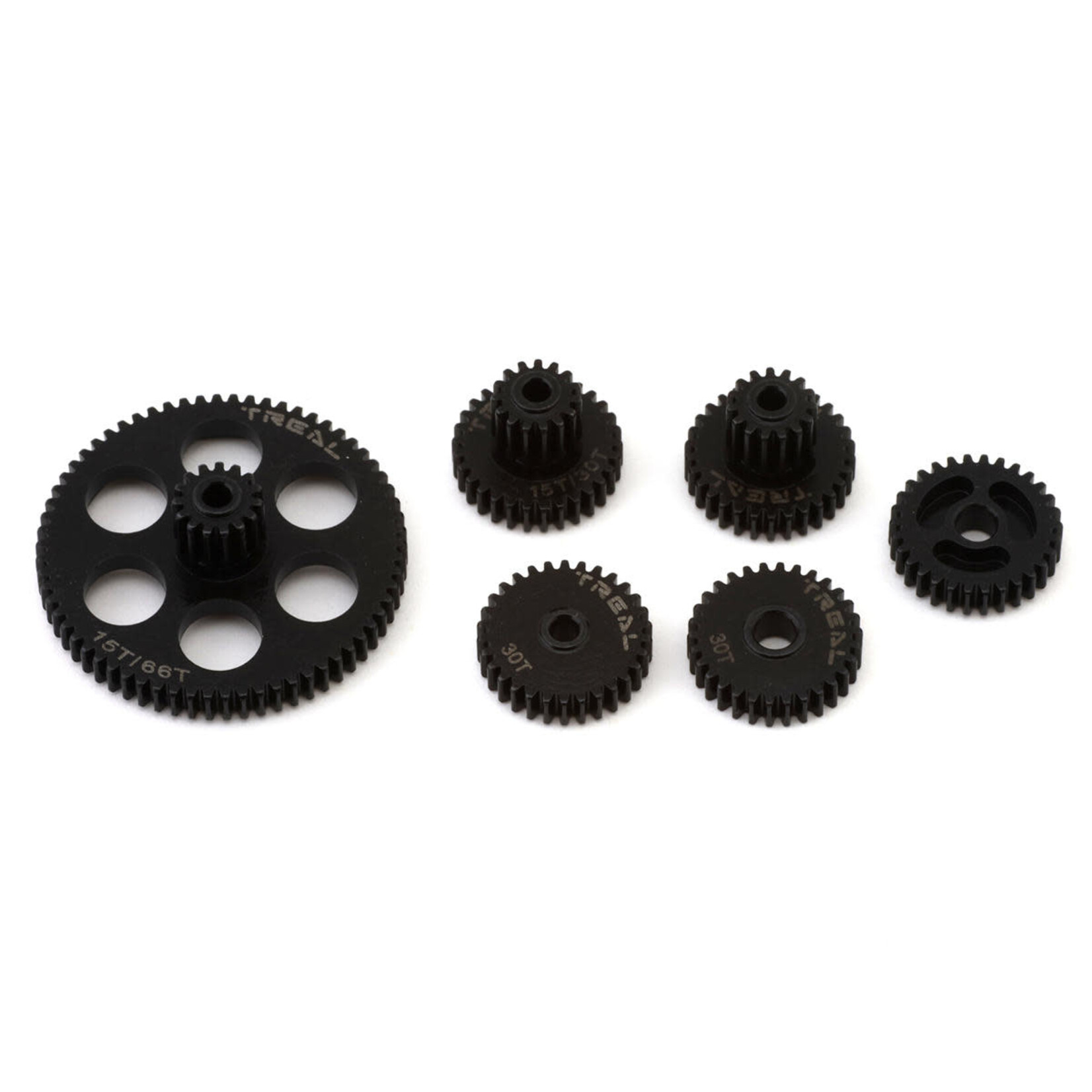 Treal #X003E48M9B Treal Hobby FCX24 Hardened Steel Transmission Gears Set
