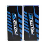 ProTek RC #PTK-1102-24 ProTek RC 2024 Universal Chassis Protector Sheet (Blue/Black) (2) (12.5x33.5cm)