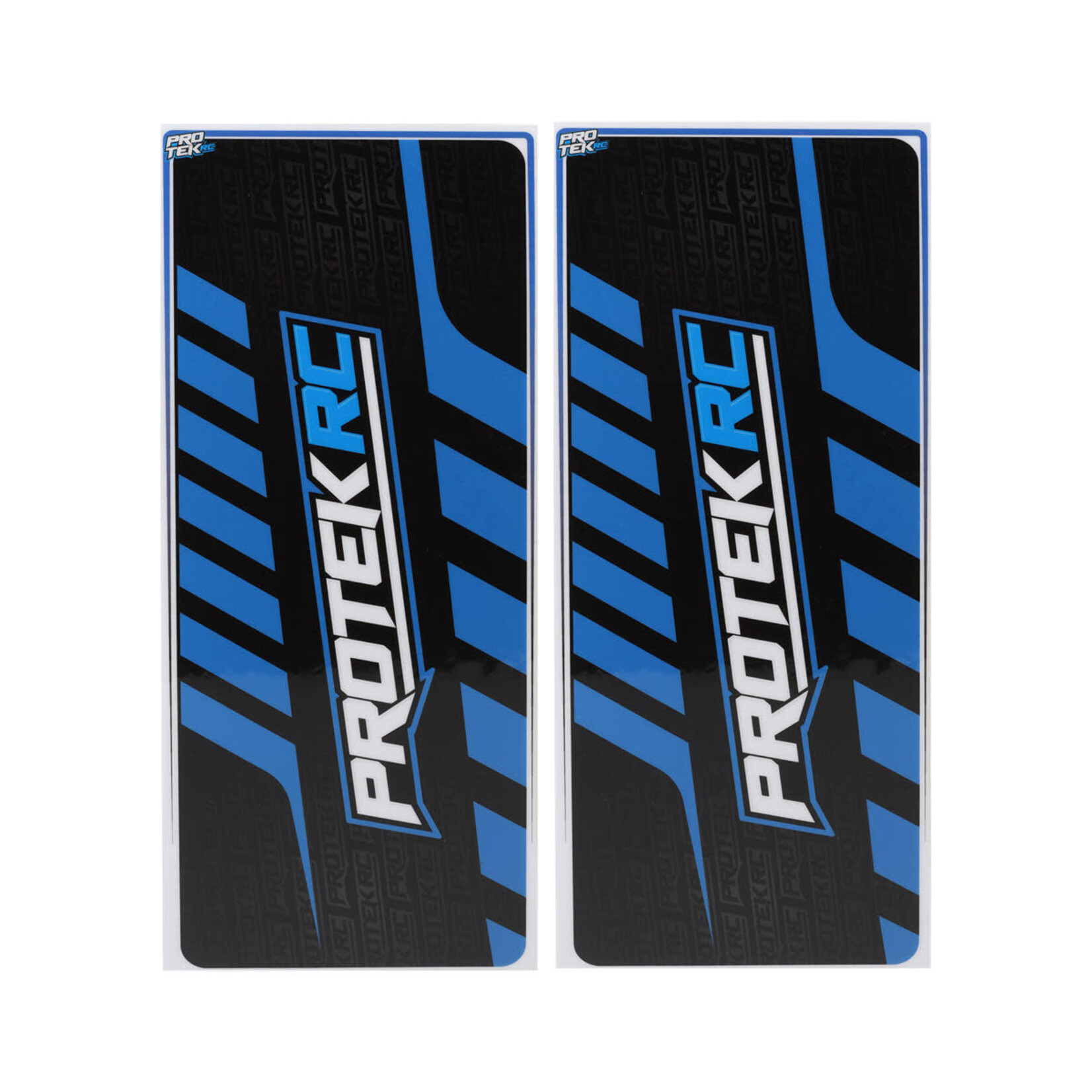 ProTek RC #PTK-1102-24 ProTek RC 2024 Universal Chassis Protector Sheet (Blue/Black) (2) (12.5x33.5cm)