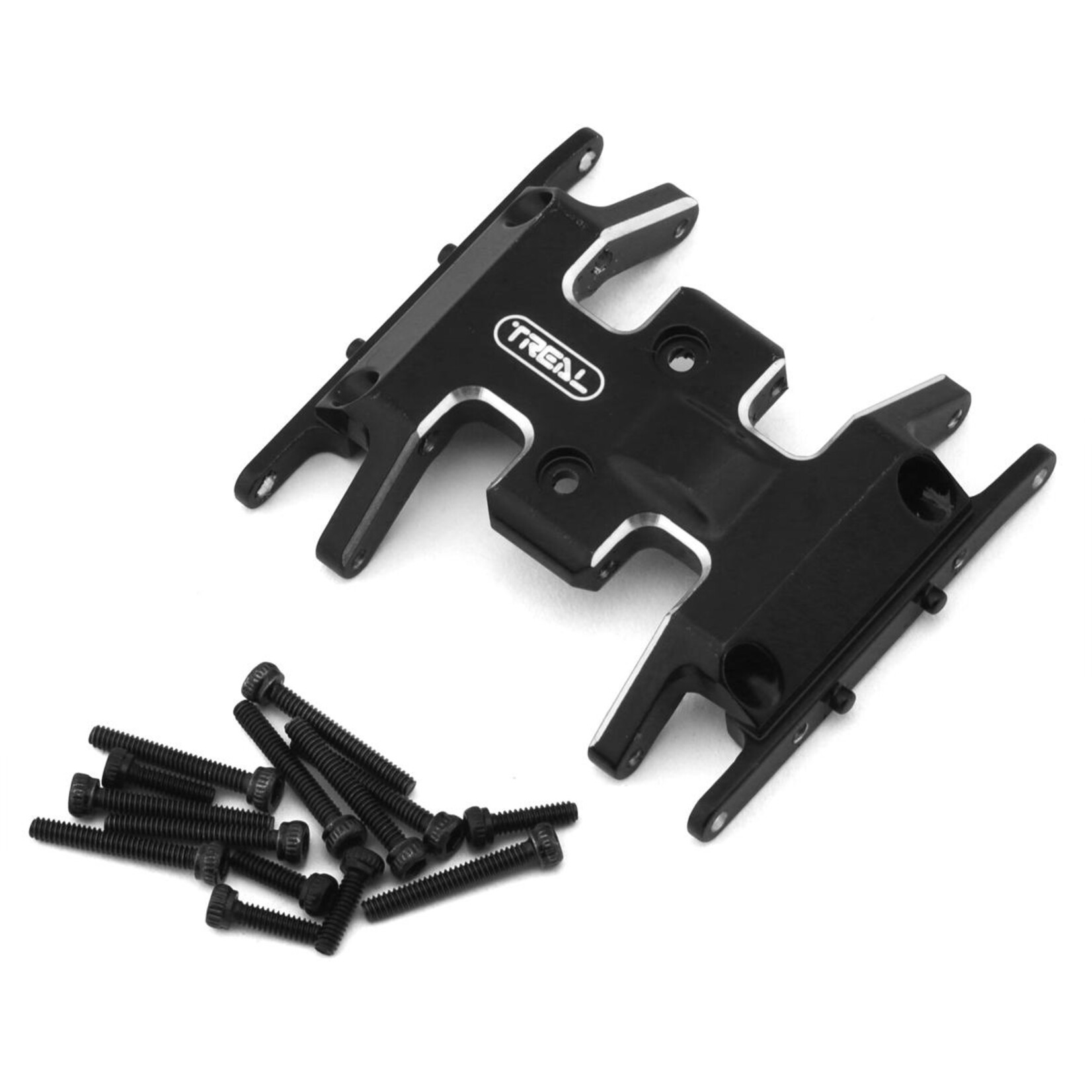 Treal #X002MDL4N1 Treal Hobby SCX24 Aluminum Skid Plate (Black)