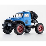 FMS FMS FCX24 Power Wagon 1/24 Scale Micro Rock Crawler w/Hard Body (Blue) #12401BL