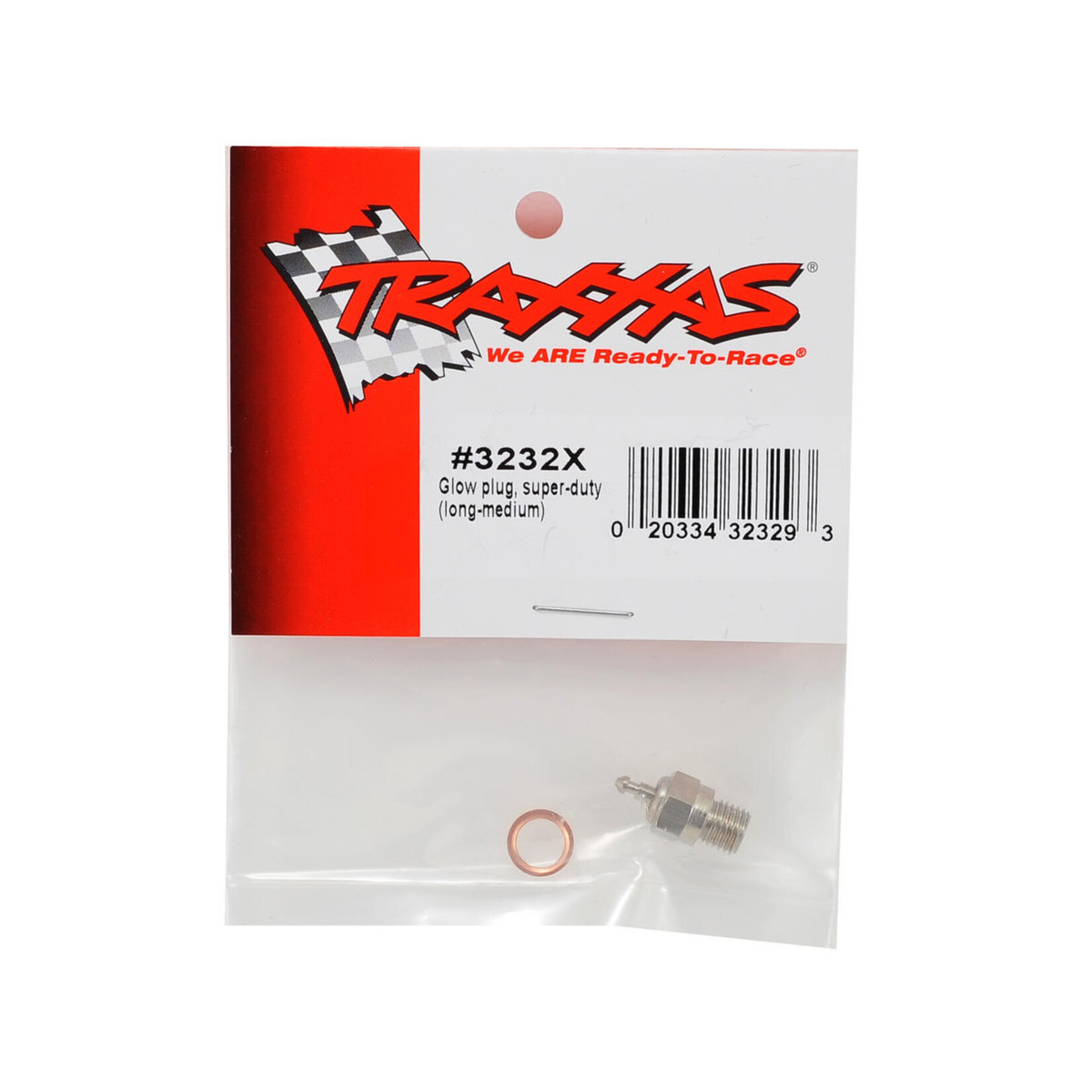 Traxxas #3232X Traxxas Super-Duty Long Glow Plug (2.5 & 3.3)