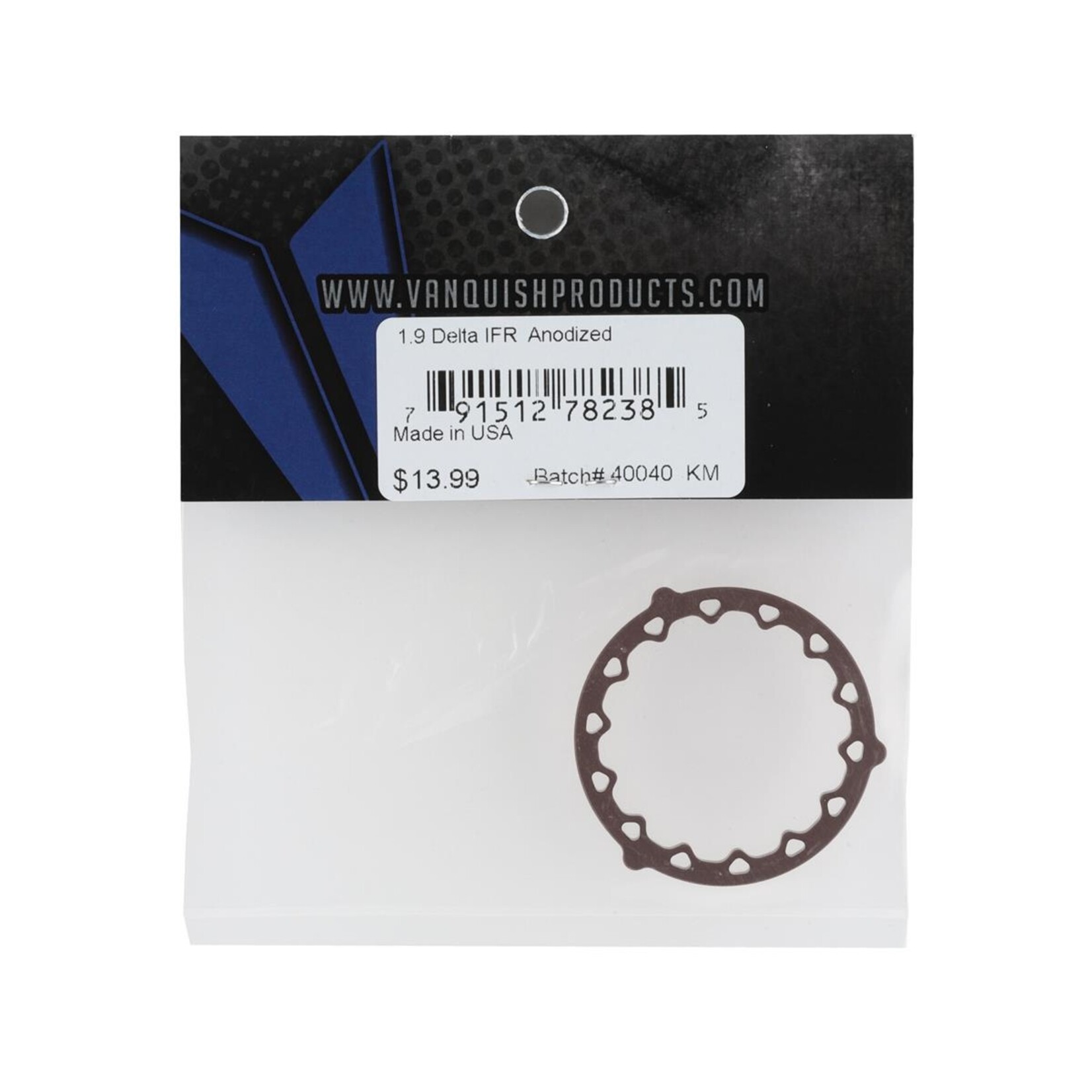 Vanquish Products #VPS05456 Vanquish Products 1.9" Delta IFR Inner Ring (Bronze)