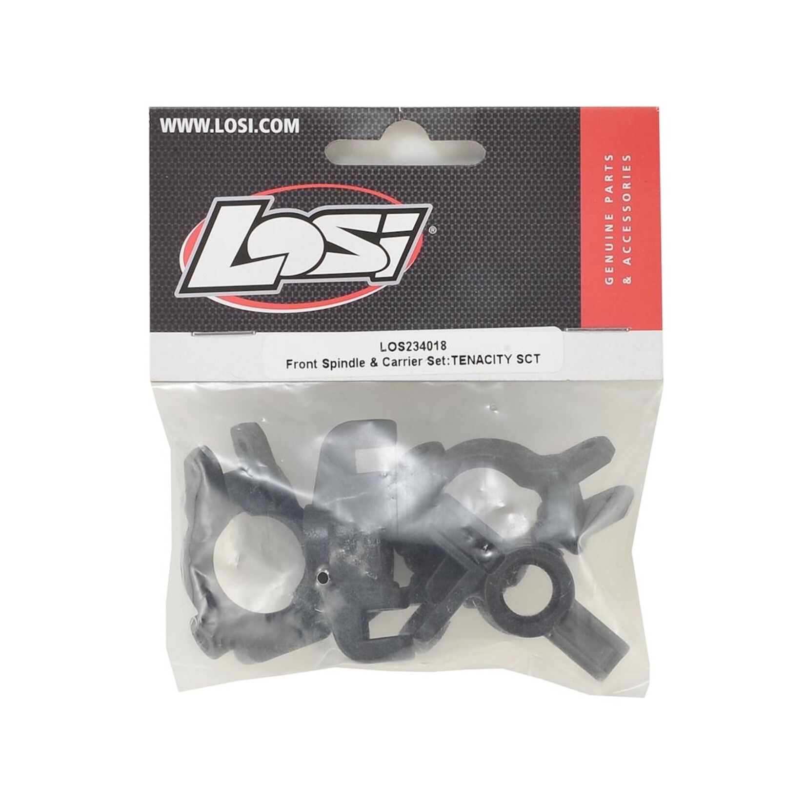 Losi #LOS234018 Losi TENACITY SCT Front Spindle & Carrier Set
